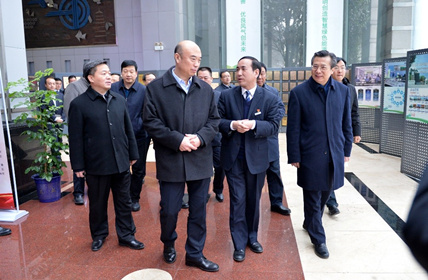 【陕鼓集团】陕西省委副书记、、、省长、、、省政府党组书记刘国中一行莅临陕鼓视察指导事情